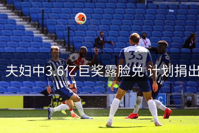 夫妇中3.6亿巨奖露脸兑 计划捐出大部分奖金